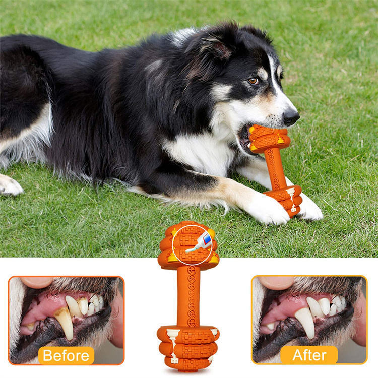 Durable Dog Chew Toys For Aggressive Chewers Food Grade Tooth Cleaning Pet Toy Interactive Dog Toy For Medium Large Dogs