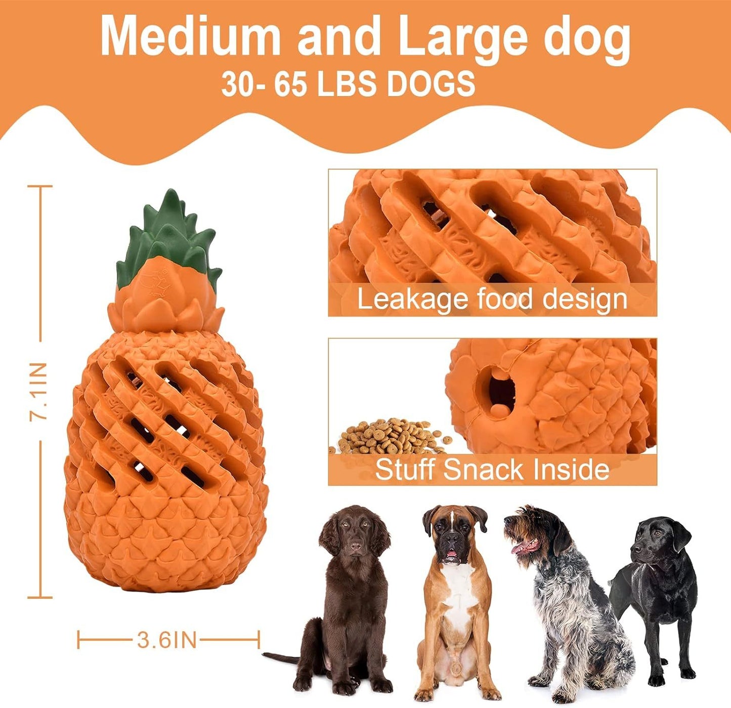 Dog Toys For Dogs Pineapple Dog Chew Toys For Aggressive Chewers Indestructible Dog Toys For Aggressive Chewers Dog Toys For Aggressive Chewers