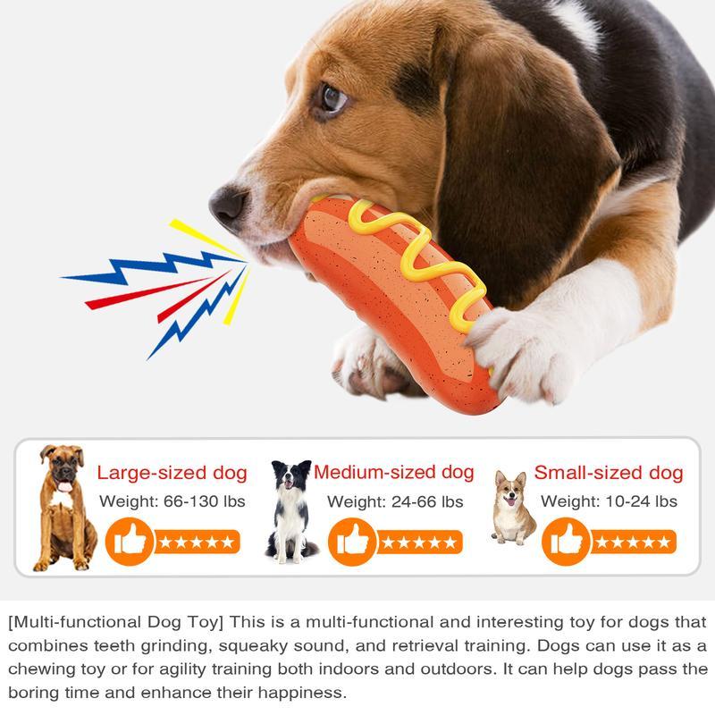 PPOKEl Dog Chew Toys Aggressive- Chaewers.Indestructible Dog Toy For Aggressive Chewer,Tough Chew Toys For Dogs  Rubber  Orange Plain